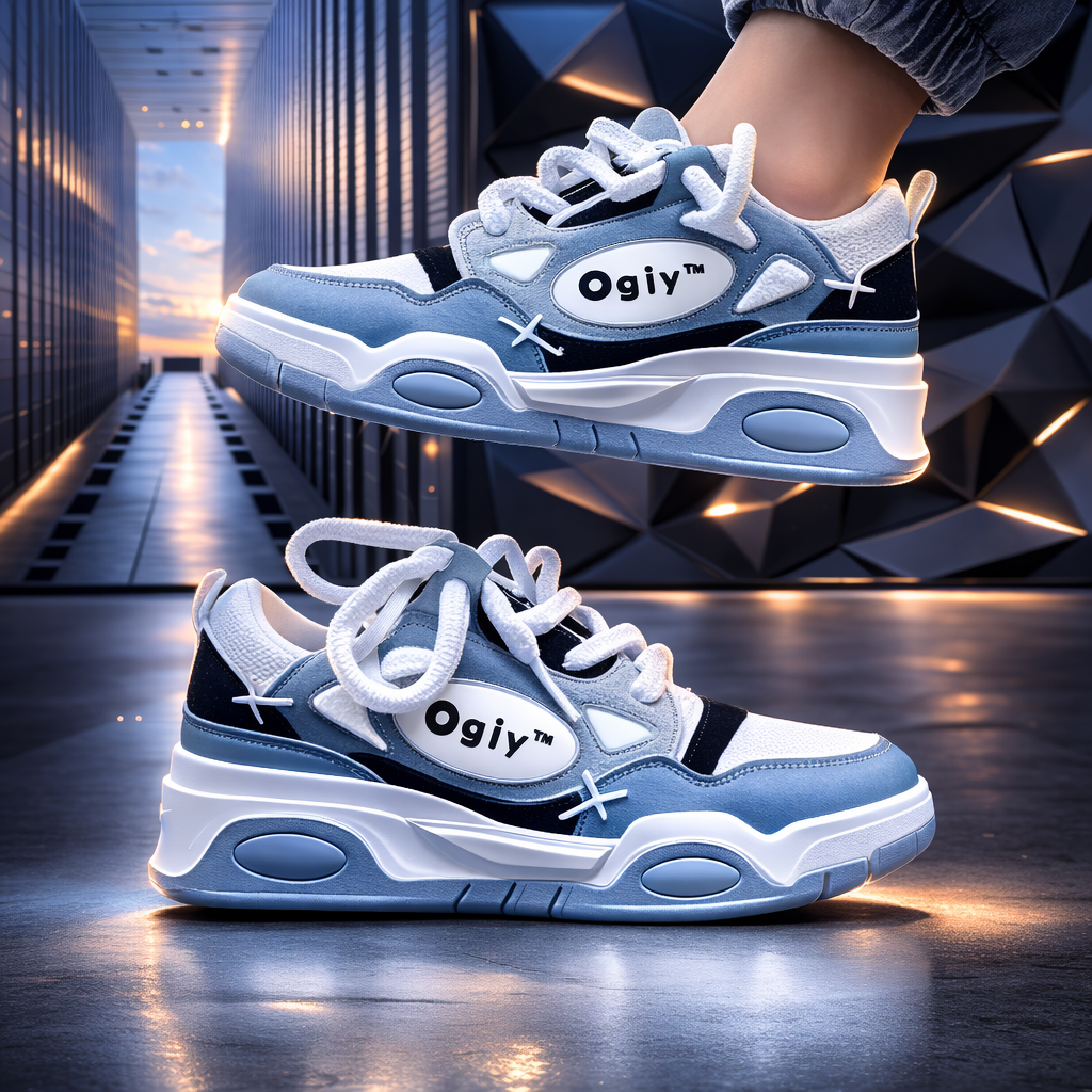 Men's Chunky Platform Sneakers | Multicolor Casual Sports Shoes